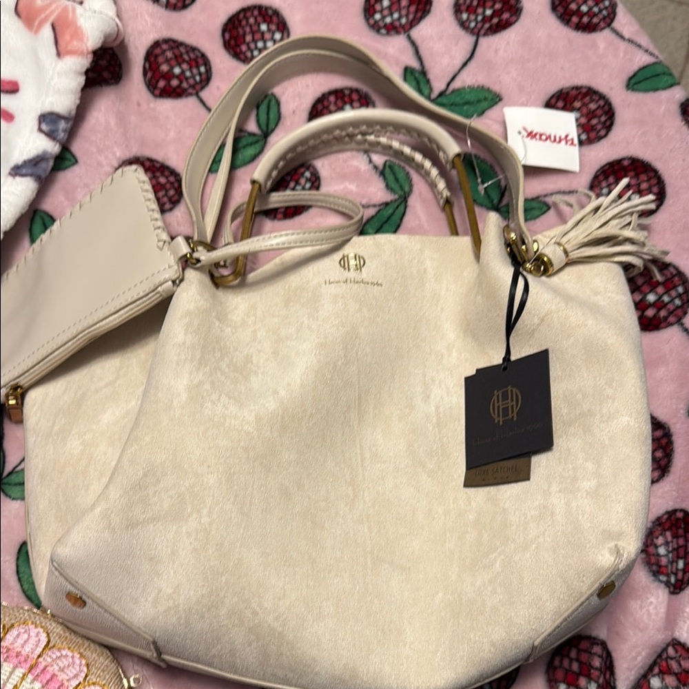 Cream Handbag